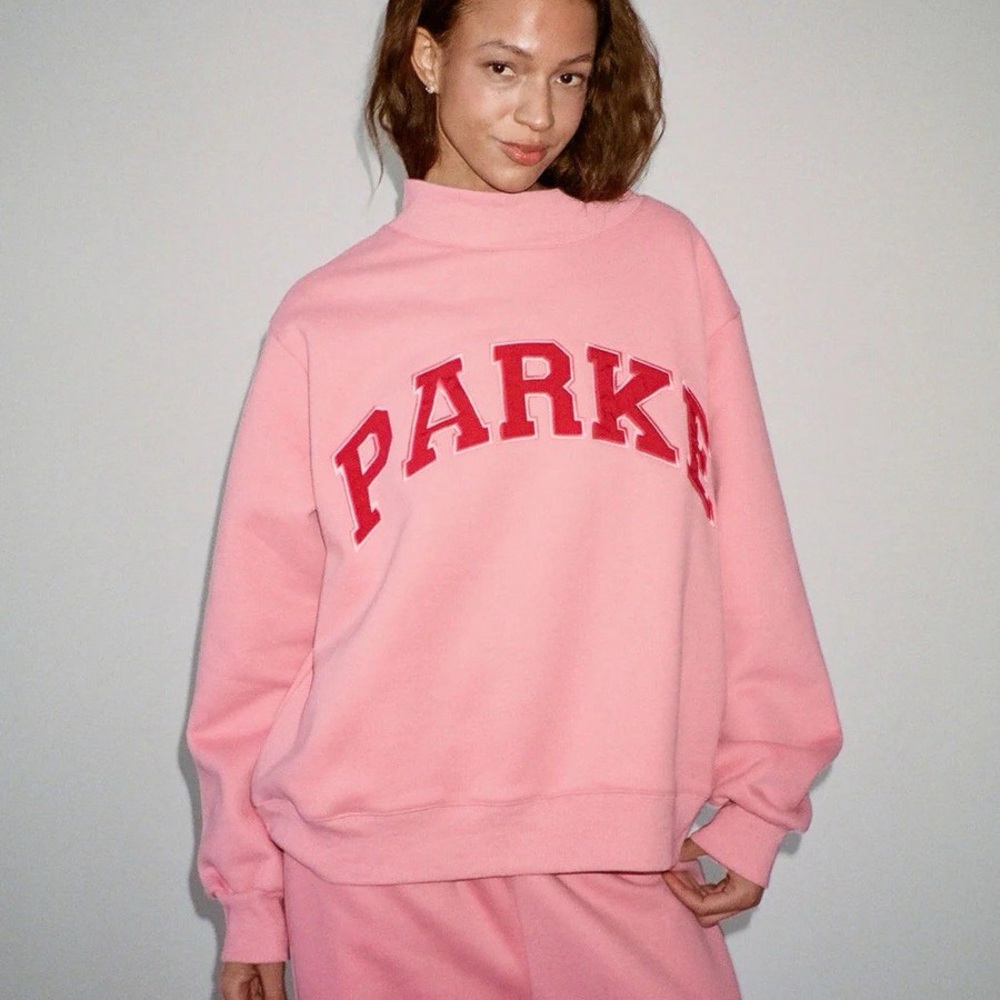 Parke Women's Mockneck Sweatshirt in Lover